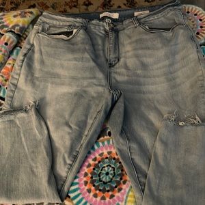 Judy blue skinny fit capris